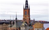 Stockholm - Švédsko - Stockholm - Riddarhomskyrkan,  pohřební kostel švédských králů