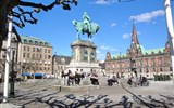 Eurovíkendy - Švédsko - Švédsko - Malmo - socha Karla X. Gustava na náměstí Stortorget