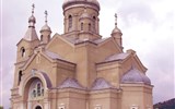 Ukrajina - Ukrajina - Podkarpatská Rus - kostelík v Mukačevu