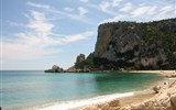 Cala Gonone - Itálie - Sardinie - pláž Cala Luna u Cala Gonone