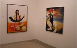 Benátky a ostrovy Murano, Burano, Torcello 2020 - Itálie - Benátky - Bienále, největší evropská výstava moderního umění se koná jednou za dva roky