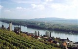 Dunaj - Rakousko - pohled na Dunaj u Křemže