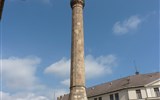 Cesta Maďarskem - Eger, Tokaj, Bukové hory, termální lázně, památky a víno 2020 - Maďarsko - Eger - minaret,1596, jediný pozůstatek mešity zbořené 1841