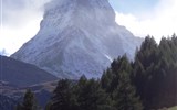 Matterhorn, Saas Fee, švýcarská perla s kartou - Švýcarsko - Matterhorn