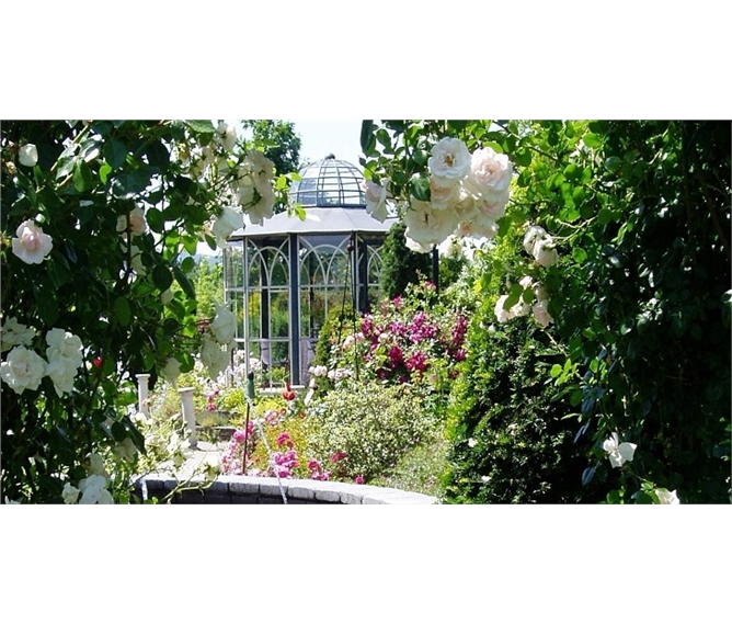 Zahradnický veletrh v Rakousku 2018 - Rakousko - Kittenberské zahrady - Růžová zahrada