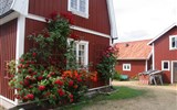 Sandhamn - Švédsko - Sandhamn, tradiční domek