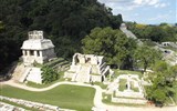 Mexiko, bájná země Mayů, Aztéků a kouzelné přírody 2020 - Mexiko -  Palenque, chrám Slunce