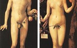 Albrecht Dürer - Německo - A.Dürer - Adam a Eva