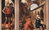 Albrecht Dürer - Německo - A.Dürer - Paumgartnerský oltář, levá a centrální část