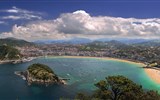 Baskicko, hrdá země Španělska - Španělsko - Baskicko - San Sebastian, celkový pohled na město