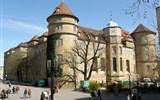 Adventní Bavorsko mnoha nej a technický Stuttgart 2019 - Německo - Stuttgart - Starý zámek
