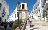 Andalusie, památky UNESCO a přírodní parky 2019 - Španělsko - Andalusie - Frigiliana, Coat of Arm s městským erbem uprostřed