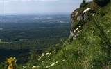 Sopky Auvergne, regionální přírodní park - Francie - Auvergne - pohled z Puy de Dome