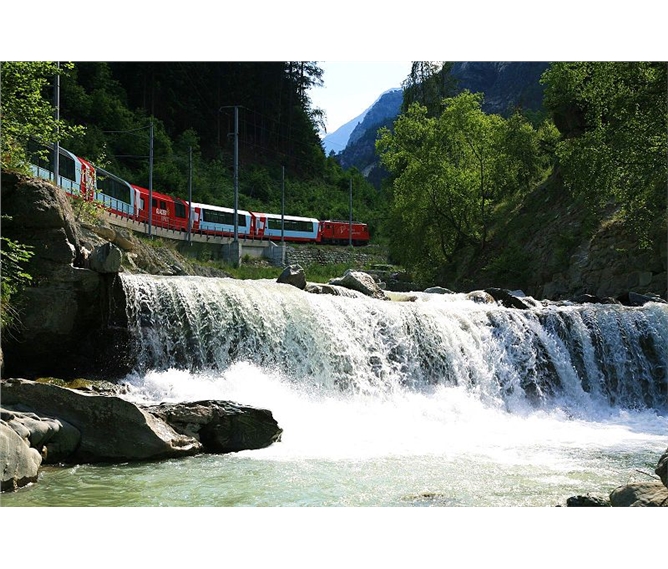 Švýcarsko a Glacier Express - Švýcarsko - Glacier express