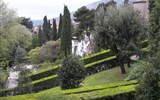 Villa d´Este - Itálie - Tivoli - Villa d´Este a její zahrady