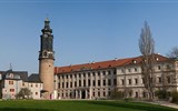 Cibulový festival ve Výmaru a nezapomenutelný Erfurt 2020 - Německo - Výmar - zámek