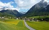 Ochutnávka Švýcarska s termály a turistikou 2018 - Švýcarsko - malebná údolí mezi horskými hřebeny