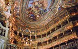Bavorské Franky, perly UNESCO, Bamberg a festival Sandkerwa 2019 - Německo - Bayreuth - strop Opery