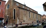 Benátky a ostrovy benátské laguny letecky, La Biennale 2019 - Itálie - Benátky - Murano - S.Pietro Martire, dominik.klášter a kostel, 1348-63, vyhořel, obnov.1474-1511