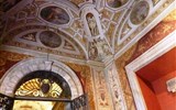 Řím a Vatikán letecky - Řím - Vatikánská muza, místnosti jsou bohatě zdobeny špičkovými umělci své doby