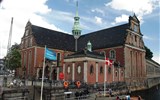 Kodaň a Kronborg v době adventu - Dánsko -  Kodaň, Holmens Kirke,  původně nám.kovárny, 1562-3, 1619 přestavěn na kostel