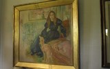 Giverny - Francie - Normandie - Giverny, jeden z obrazů v ateliéru Claude Moneta