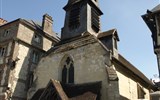 Honfleur - Francie - Normandie - Honfleur, St.Etiénne, 14.stol, nejstarší ve městě