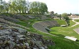 Autun - Francie - Franche-Comté - Autun, římské divadlo (Wiki)