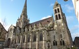 Burgundsko, Champagne, příroda, víno a katedrály 2020 - Francie - Beaujolais - Autun, sv.Lazar, pův.poutní kostel, pak katedrála, 1120-46