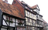 Advent v pohoří Harz a památky UNESCO 2018 - Německo - Harc - Quedlinburg, kouzlo hrázděných domů v centru