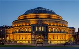 Divadelní a hudební představení - Velká Británie - Anglie - Londýn - Royal Albert Hall, tady hrají nejslavnější orchestry