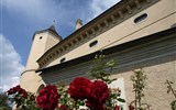 Zahradnický veletrh v Tullnu 2019, Krems, zámek Rosenburg a Kittenberské zahrady - Rakousko - Rosenburg - hrad věrný svému jménu