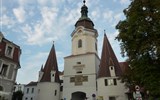 Krems - Rakousko - Křemže - zachovaná městská brána z 15.století