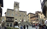 Krásy Umbrie a Toskánsko, Perugia, město čokolády - Itálie - Cortona, Palazzo Comunale, post. v 13.stol, několikrát přestavěno