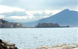 Neapol - Itálie - Vesuv střeží Neapolský záliv