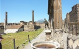 Řím, Capri, Neapol, Pompeje, Amalfi s koupáním - Itálie - Pompeje - chrám Apollóna, iónsko-dórský, 575-550 př.n.l.