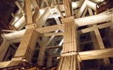 Krakov, město králů, Vělička a památky UNESCO 2020 - Polsko - Vělička, dřevěná výztuž je dílem tesařských mistrů