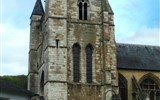 Les Andelys - Francie - Normandie - L´Andelys, Notre Dame, normanská gotika s vlivy renesance