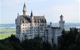 Zámky Ludvíka Bavorského 2020 - Německo - Neuschwainstein - pohádkový zámek bavorského krále Ludvíka II.