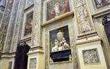 Mantova - Itálie - Emilia - Mantova, sv.Ondřej, jedna z prvních velkých renesančních staveb