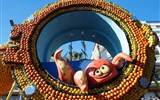 Karneval květů a světel v Nice a festival citrusů v Mentonu 2018 - Francie - Menton, Corsi des Fruits d´Or