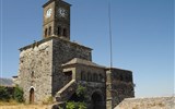 Korfu a jižní Albánie - Albánie - Gjirokastra, Hodinová věž, postavená Ali Pašou Tepelenským