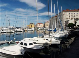 Slovinsko na Velikonoce a mořské lázně Laguna 2023  Slovinsko - Piran - přístav, moře, jachty a romantická dovolená