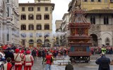 Velikonoce - Slavnost Scoppio del Carro ve Florencii - Itálie - Florencie - slavnost Scoppio - foto. J+J.Hlavskovi