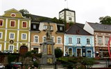 Krásy Jižních Čech a zážitkový výlet Jindřichův Hradec (nebo kraj Waldviertel) 2020 - Rakousko - Weitra - hlavní náměstí