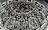 Hrady, katedrály a města Mosely a Porýní s lodí - Německo - Trier (Trevír) - katedrála, barokní štuky klenby západního chóru
