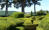 Gaskoňsko, zelené srdce Francie a kanál du Midi - Francie - Gaskoňsko - Marqueyssac, původní zahrady založil André Le Nôtre