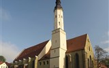 Žitava - Německo - Lužice - Žitava,  klášterní kostel sv.Petra a Pavla, 1260-90, goticky přestavěn 1480