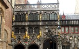 Brusel, Bruggy, Antverpy, Rubens a barokní průvod 2018 - Belgie - Bruggy, Heilig Bloedbasiliek, chrání několik kapek Ježíšovy krve