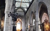Vitré - Francie - Bretaň - Vitré, interiér gotického kostela P.Marie